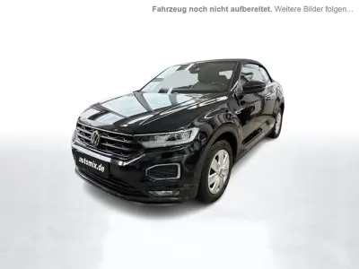Gebraucht VW T-Roc Cabriolet R-line 150 PS (110 kW) 2021 Deep black perleffekt Cabrio