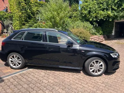 Gebraucht Audi A3 150 PS (110 kW) 2018 Schwarz Limousine