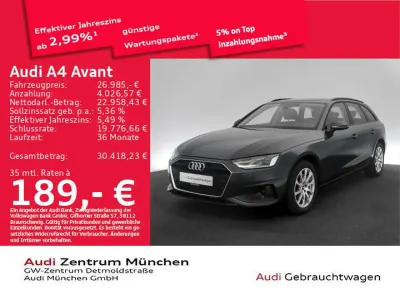 Gebraucht Audi A4 204 PS (150 kW) 2023 Manhattangrau metallic Kombi