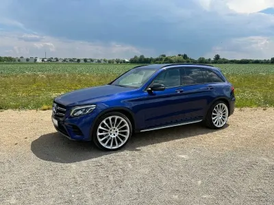 Gebraucht Mercedes GLC220 AMG line 170 PS (125 kW) 2017 Blau SUV
