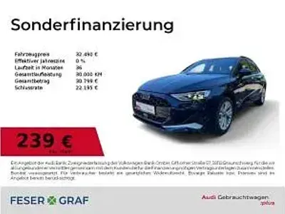 Gebraucht Audi A3 150 PS (110 kW) 2025 Blau (navarrablau metallic) Limousine