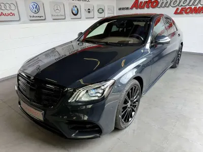 Brugt Mercedes S350 AMG line 286 HK (210 kW) 2021 Blå Sedan