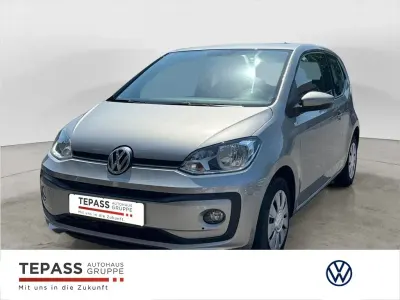 Gebraucht VW up! Move 60 PS (44 kW) 2018 Silber Kleinwagen