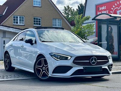 Usata Mercedes CLA180 AMG line 136 CV (100 kW) 2021 Bianco Berlina