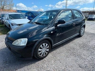 Gebraucht Opel Corsa Sport 90 PS (66 kW) 2001 Schwarz Kleinwagen