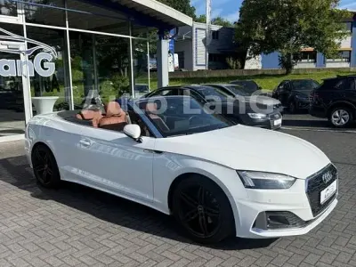 Gebraucht Audi A5 Cabriolet Advanced 150 PS (110 kW) 2021 Weiß Cabrio