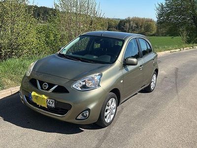 Usata Nissan Micra Acenta 80 CV (58 kW) 2014 Verde Utilitaria