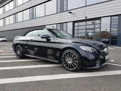 Gebraucht Mercedes C300 AMG 258 PS (189 kW) 2018 Schwarz Cabrio