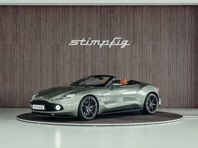 Używany Aston Martin Vanquish 604 KM (444 kW) 2018 Zielony Kabriolet