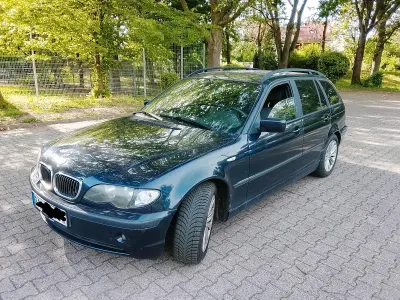 Gebraucht BMW 316 116 PS (85 kW) 2004 Blau Kombi
