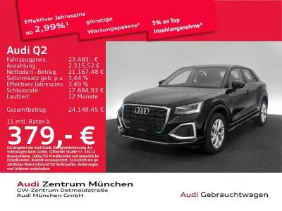 Gebraucht Audi Q2 Advanced Plus 150 PS (110 kW) 2023 Brillantschwarz SUV