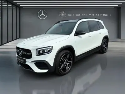 Gebraucht Mercedes GLB180 AMG 136 PS (100 kW) 2023 Polarweiß uni SUV