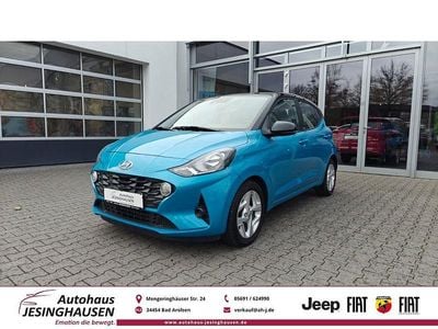 Gebraucht Hyundai i10 Trend 84 PS (61 kW) 2021 Blau Kleinwagen