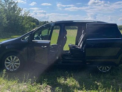 Gebraucht VW Sharan Highline 184 PS (135 kW) 2016 Schwarz Van / Kleinbus