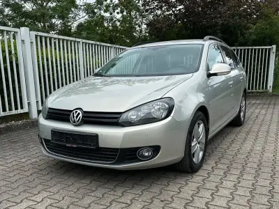 Gebraucht VW Golf VI Exclusive 122 PS (89 kW) 2010 Silber Kleinwagen
