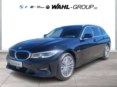 Usata BMW 320e Sport Line 204 CV (150 kW) 2022 Nero Station wagon