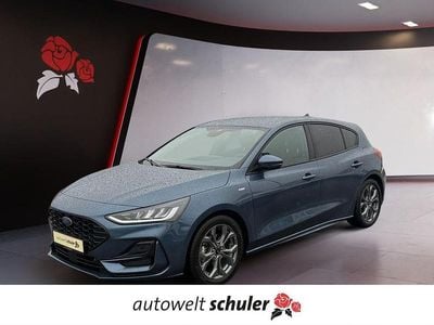 Gebraucht Ford Focus ST-Line X 125 PS (91 kW) 2023 Chrome blue Limousine