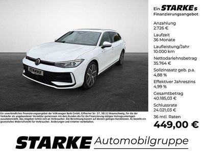 Gebraucht VW Passat Business 150 PS (110 kW) 2024 Weiß (gletscherweiß metallic) Kombi