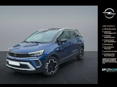 Gebraucht Opel Crossland X Elegance 110 PS (80 kW) 2023 Premium "nautic blau" SUV