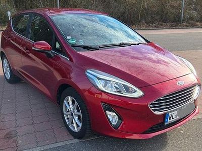 Gebraucht Ford Fiesta Titanium 101 PS (74 kW) 2019 Rot Kleinwagen