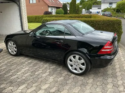 Gebraucht Mercedes SLK320 218 PS (160 kW) 2001 Schwarz Cabrio