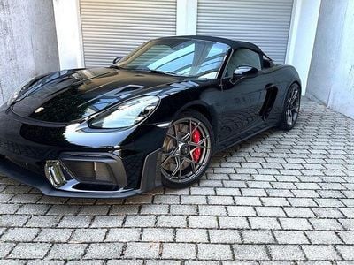 Nuova Porsche 718 Spyder 500 CV (367 kW) 2025 Nero Cabrio