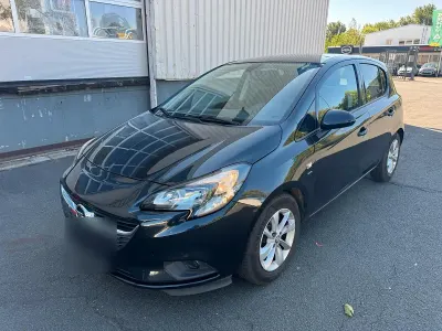 Gebraucht Opel Corsa 95 PS (69 kW) 2016 Schwarz Kleinwagen