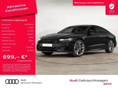Gebraucht Audi A7 Sportback S-Line 299 PS (219 kW) 2023 Schwarz Kleinwagen