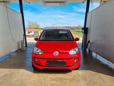 Gebraucht VW up! move up! 60 PS (44 kW) 2013 Rot Kleinwagen