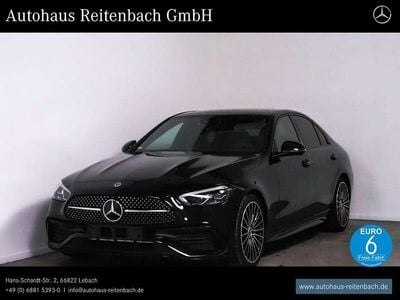 Gebraucht Mercedes C180 AMG 170 PS (125 kW) 2025 Lack obsidianschwarz Limousine