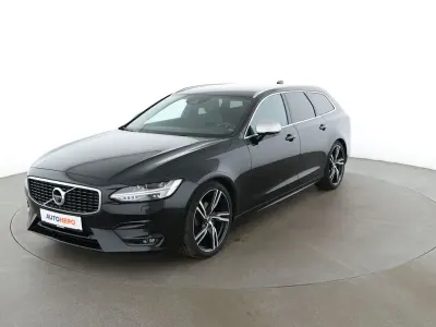 Gebraucht Volvo V90 R-Design 190 PS (139 kW) 2018 Schwarz Kombi