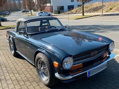 Usata Triumph TR6 95 CV (69 kW) 1974 Blu Cabrio