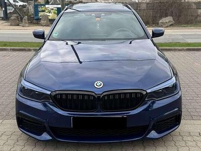 Usata BMW 520 Luxury Line 190 CV (139 kW) 2018 Blu Station wagon
