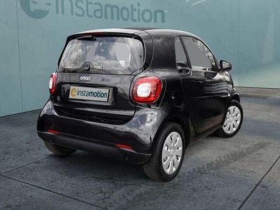 Gebraucht Smart ForTwo Coupé 60 kW (82 PS) 2020 Schwarz Kleinwagen