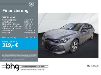 Gebraucht VW Passat Business 204 PS (150 kW) 2025 Diabasgrau metallic Kombi