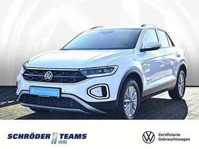 Gebraucht VW T-Roc Life 116 PS (85 kW) 2024 Weiß SUV