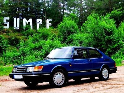 gebraucht Saab 900 Coupé in blau mit H-Kennzeichen