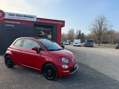 Brugt Fiat 500C 86 HK (63 kW) 2015 Rød Cabriolet