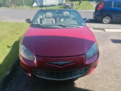 Usata Chrysler Sebring Cabriolet 2003 Rosso Cabrio