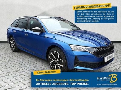 Raceblau metallic Neu 2025 Skoda Octavia SportLine Kombi | 35.880 € (Fairer Preis)