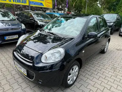 Gebraucht Nissan Micra 80 PS (58 kW) 2012 Schwarz Kleinwagen