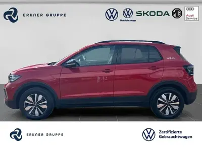 Brugt VW T-Cross Goal 116 HK (85 kW) 2024 Rød SUV