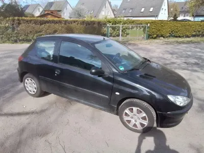 Occasion Peugeot 206 75 PK (55 kW) 2007 Zwart Sedan