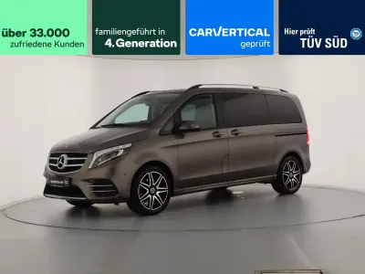Gebraucht Mercedes V220 AMG line Plus 190 PS (139 kW) 2018 Indiumgrau metallic Van / Kleinbus