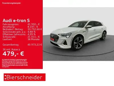 Używany Audi e-tron Ambiente 369 kW (503 KM) 2023 Biały SUV