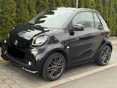 Gebraucht Smart ForTwo Cabrio Brabus 90 PS (66 kW) 2018 Schwarz Cabrio