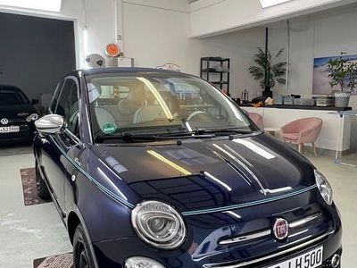 Blau Gebraucht 2017 Fiat 500C Riva Cabrio | 11.000 € (Etwas zu teuer)