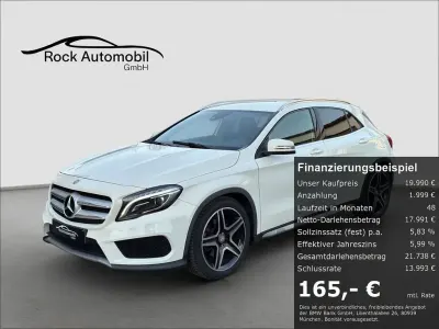 Brugt Mercedes GLA250 AMG line 211 HK (155 kW) 2014 Hvid SUV
