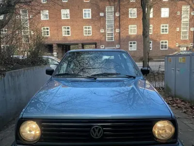 Gebraucht VW Golf GT 1991 Blau Coupé
