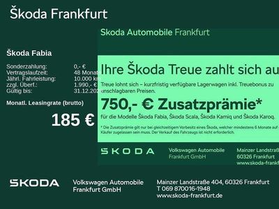 Weiß Neu 2026 Skoda Fabia Tour Limousine | 22.380 € (Etwas zu teuer)